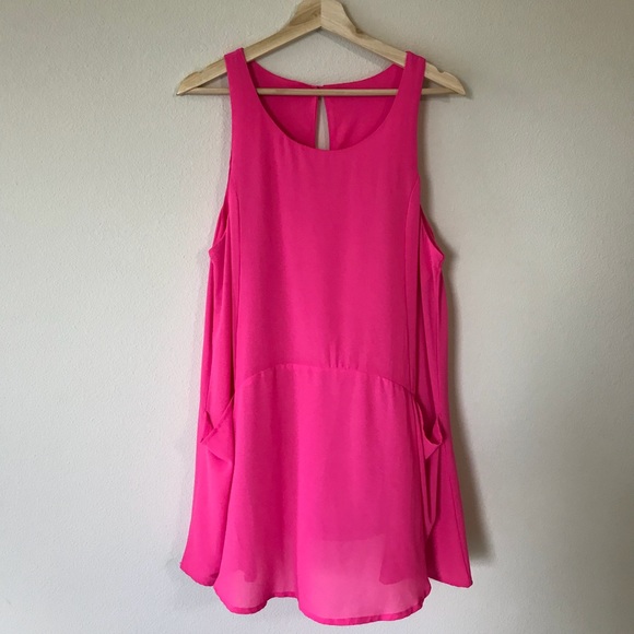 The Impeccable Pig Dresses & Skirts - The Impeccable Pig bright pink mini dress